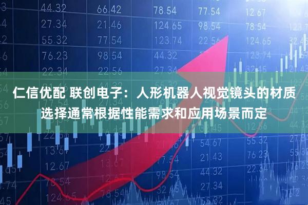 仁信优配 联创电子：人形机器人视觉镜头的材质选择通常根据性能需求和应用场景而定